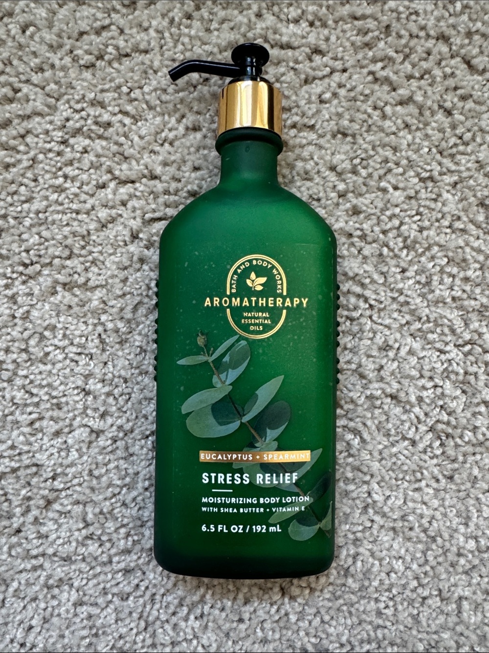 Bath & Body Works Green Aromatherapy Stress Relief Moisturizing Body Lotion